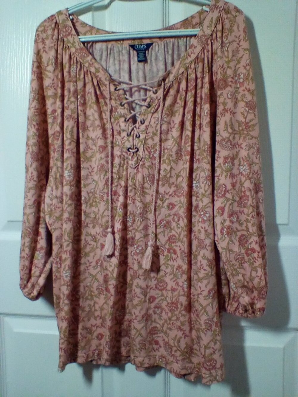 Chaps ladies top size 3x